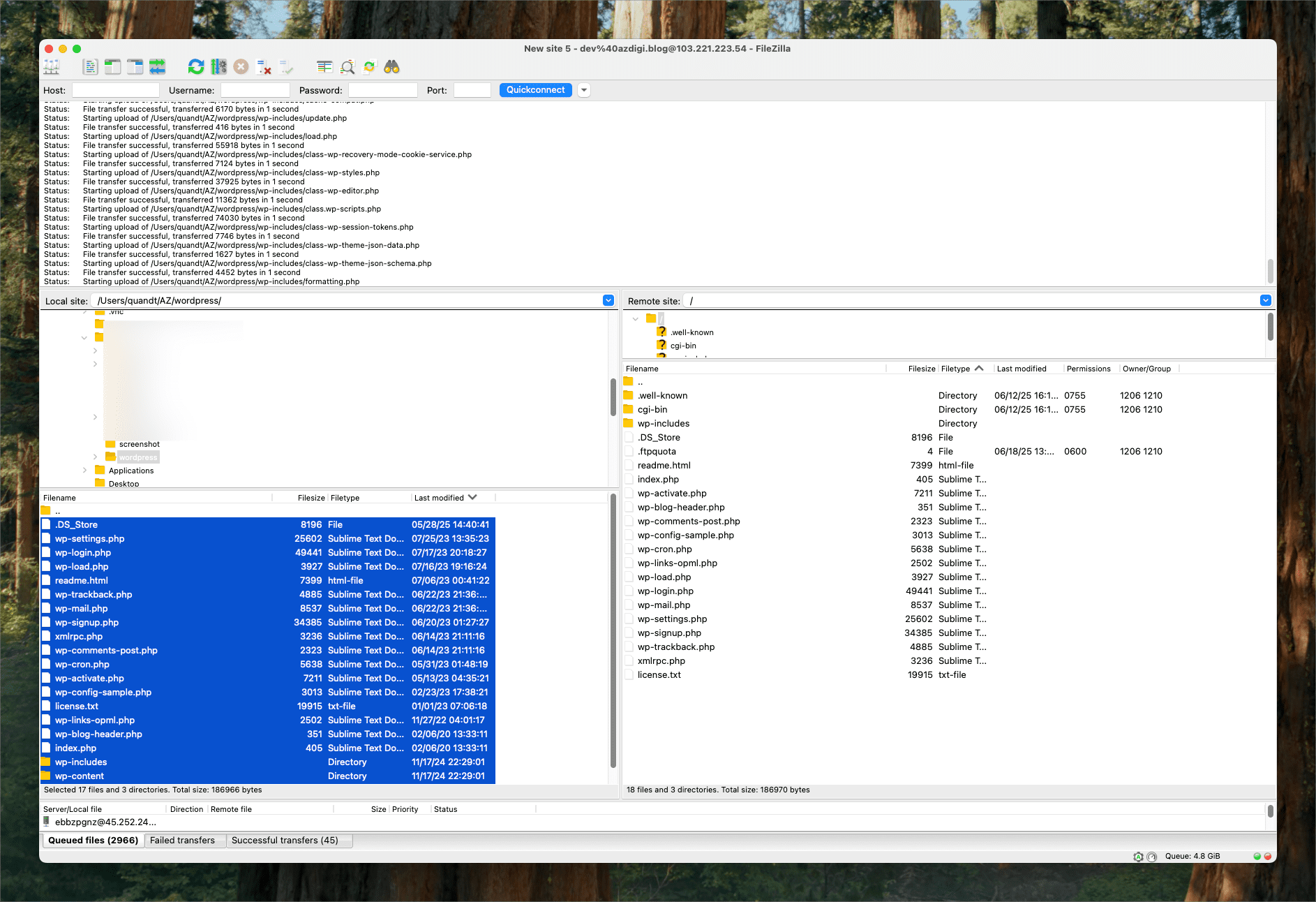 Tạo tài khoản FTP và sử dụng FTP để upload trong cPanel