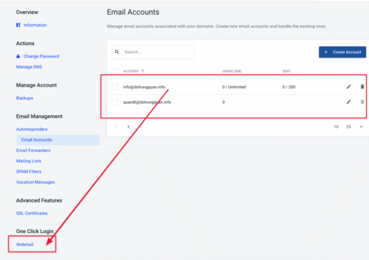 Pro Mail Hosting: Hướng dẫn đăng nhập vào WebMail
