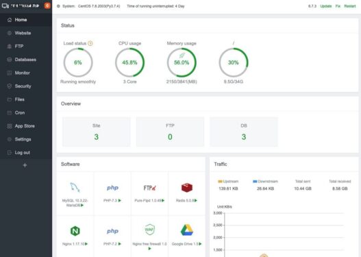 How to install aaPanel on the server