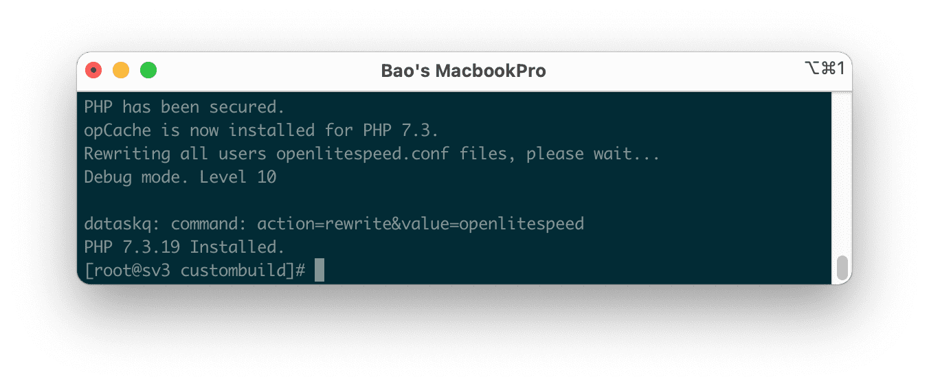 OpenLiteSpeed DirectAdmin