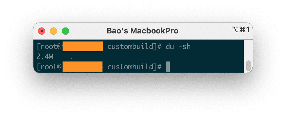 clean the custombuild folder on DirectAdmin