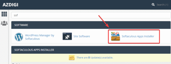 Hướng dẫn cài đặt website Opencart với Softaculous