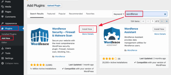 Bảo mật web WordPress bằng Plugin Wordfence