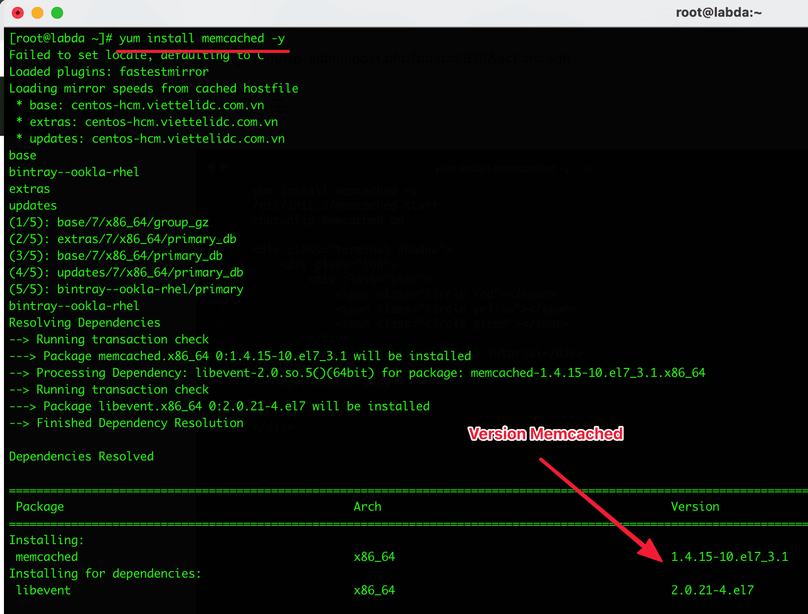 cài đặt Memcached trên DirectAdmin