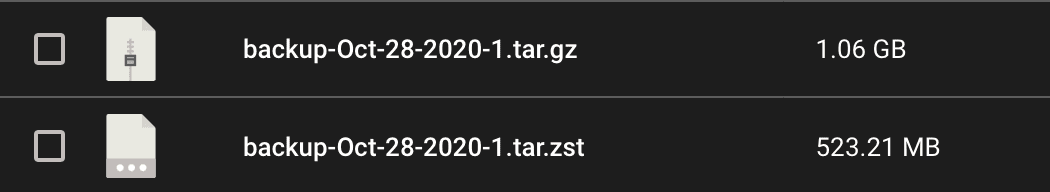 Tích hợp nén zstd vào DirectAdmin - Enable zstd compress DirectAdmin