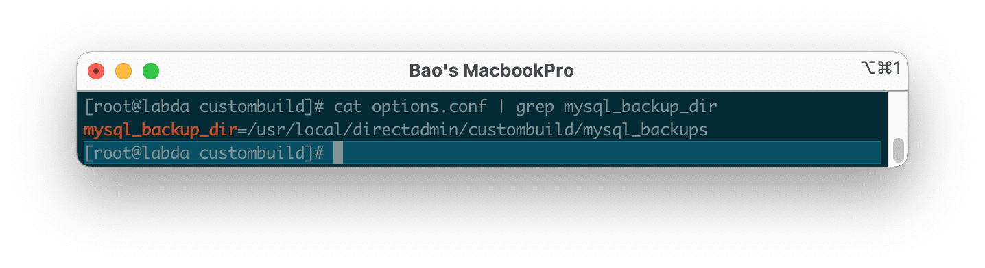 Nâng cấp MariaDB trên DirectAdmin - Upgrade MariaDB DirectAdmin