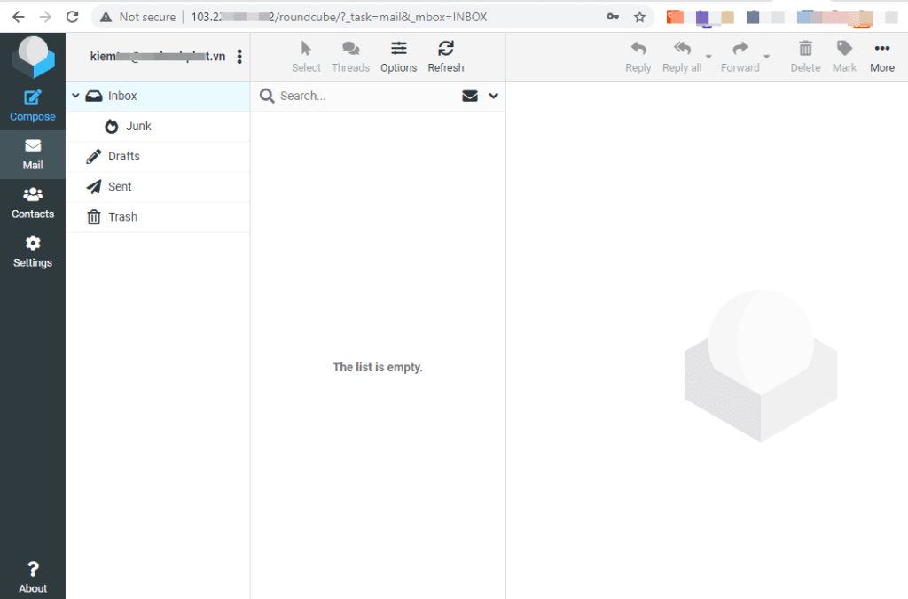 Hướng dẫn xử lý lỗi Roundcube Database Error trên DirectAdmin - AZDIGI Blog