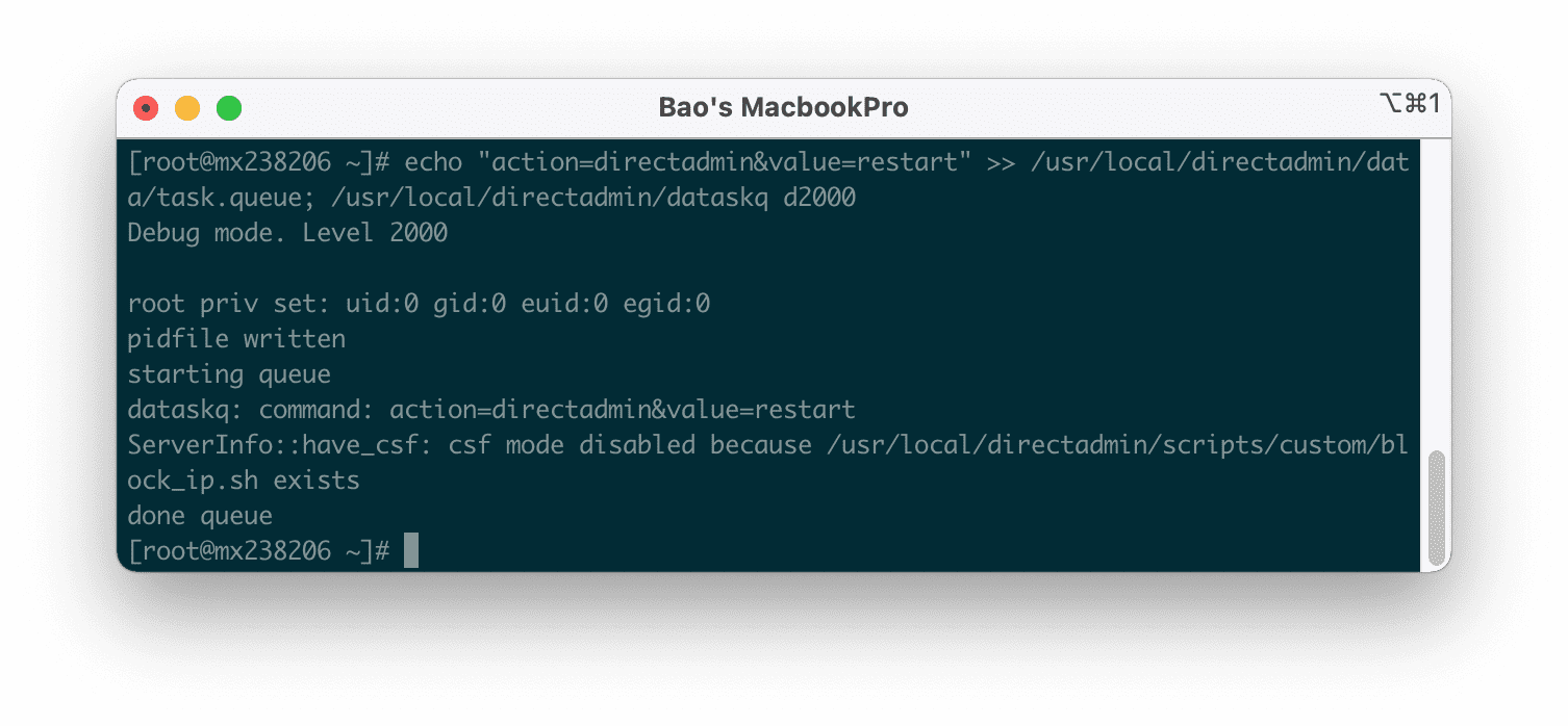 enable the LetsEncrypt feature on DirectAdmin