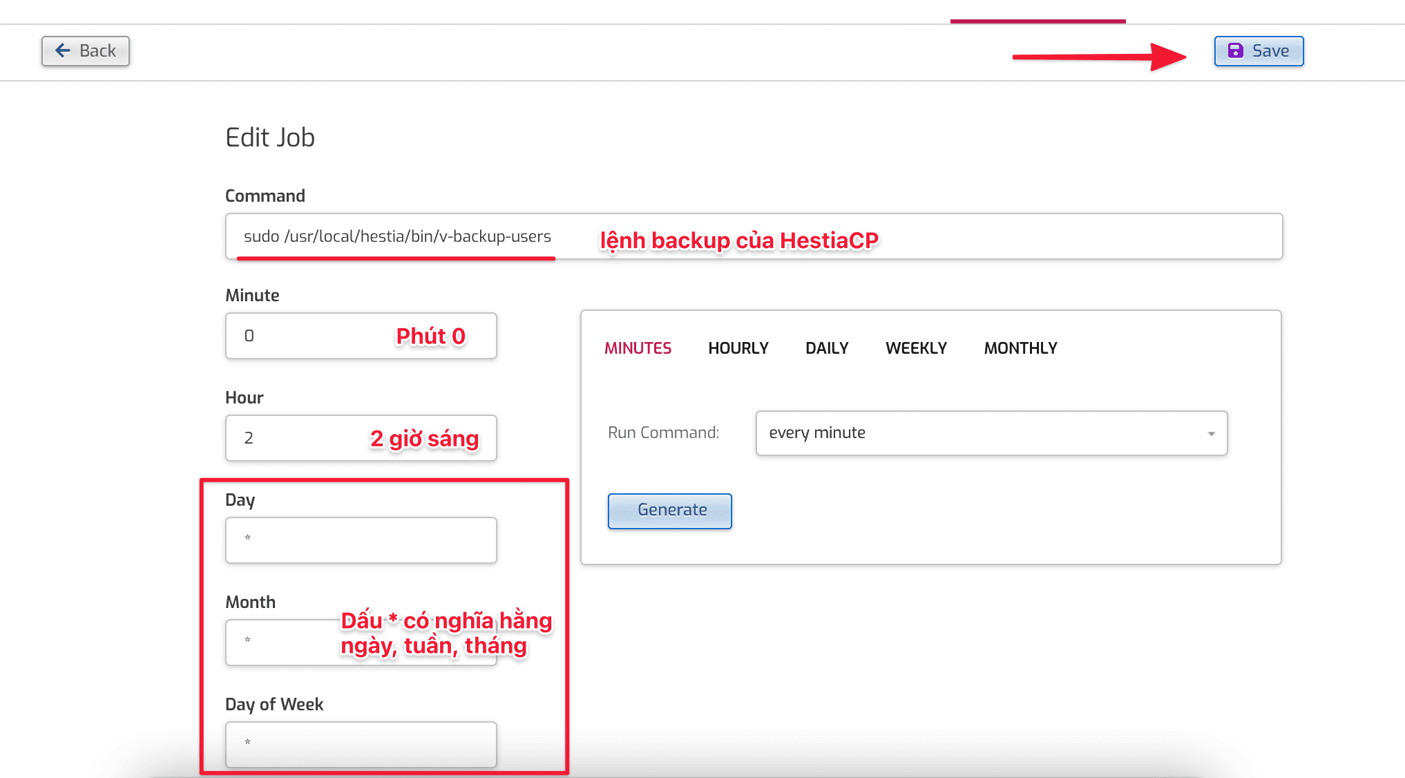 Backup/Restore on HestiaCP