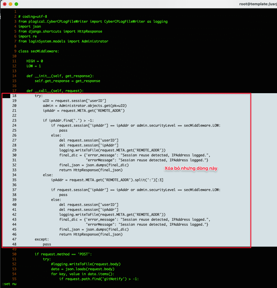 Disable IP check on CyberPanel