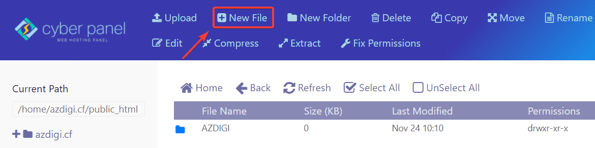 use File Manager