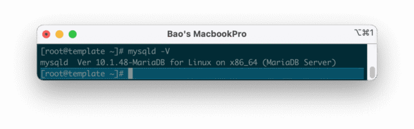 Nâng cấp phiên bản MariaDB CentOS Web Panel (CWP)