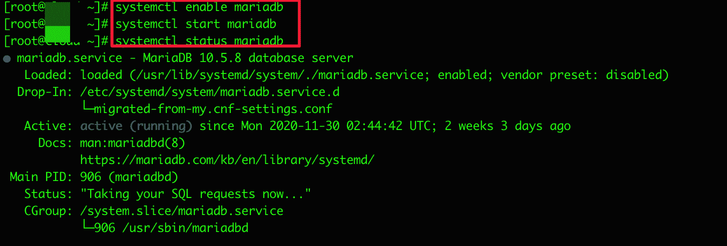 upgrade MariaDB 10.5 on CyberPanel