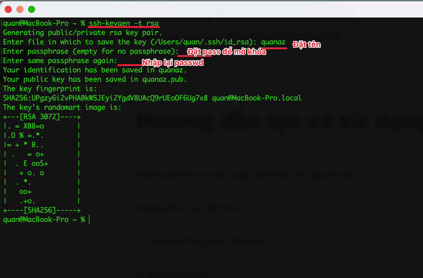 Hướng dẫn tạo và sử dụng SSH Key