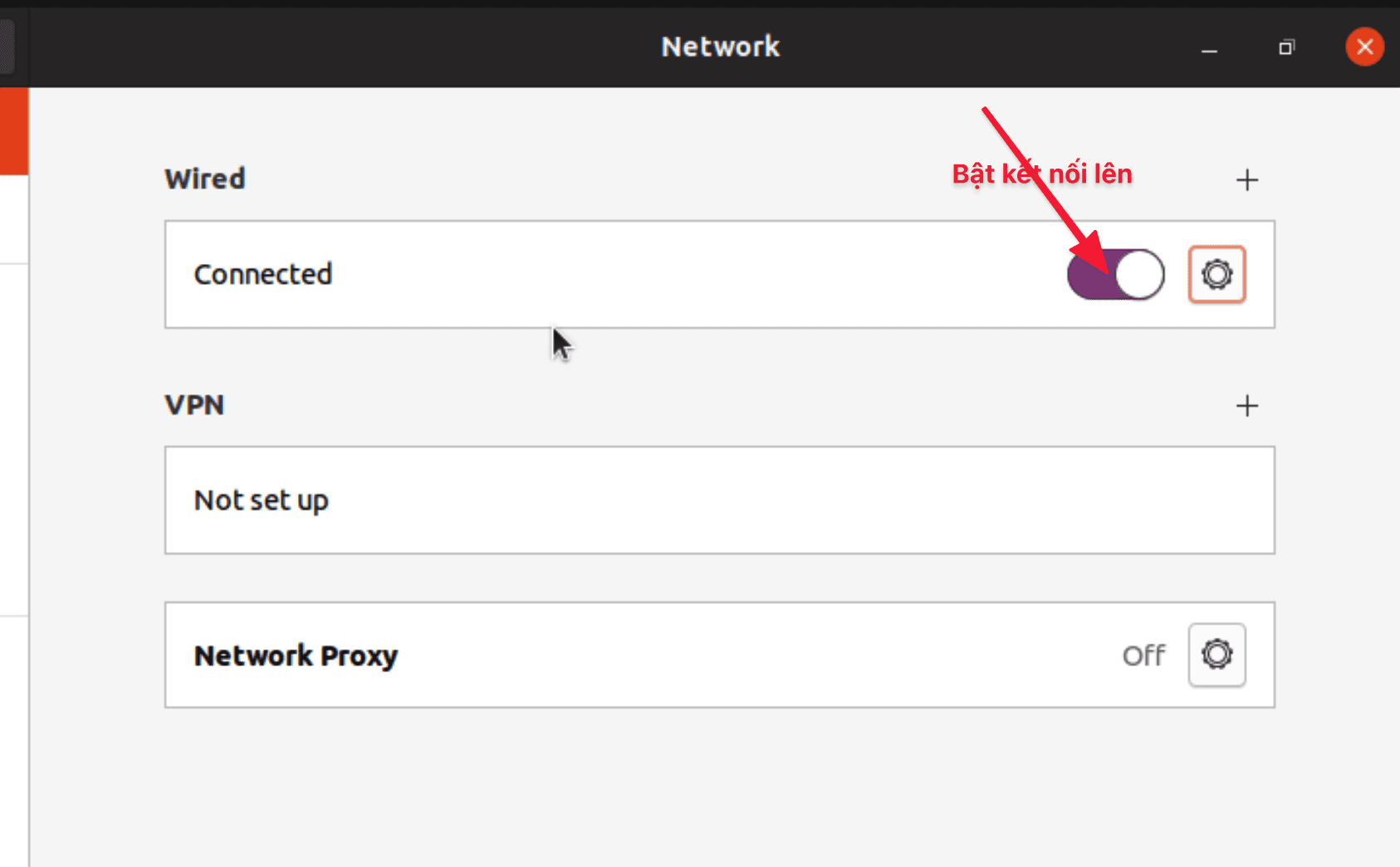 cấu hình IP Static trên Ubuntu