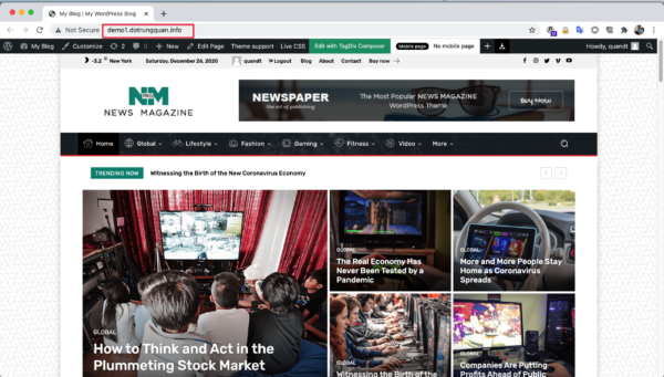 [WordPress Manager] Hướng dẫn Clone Website WordPress