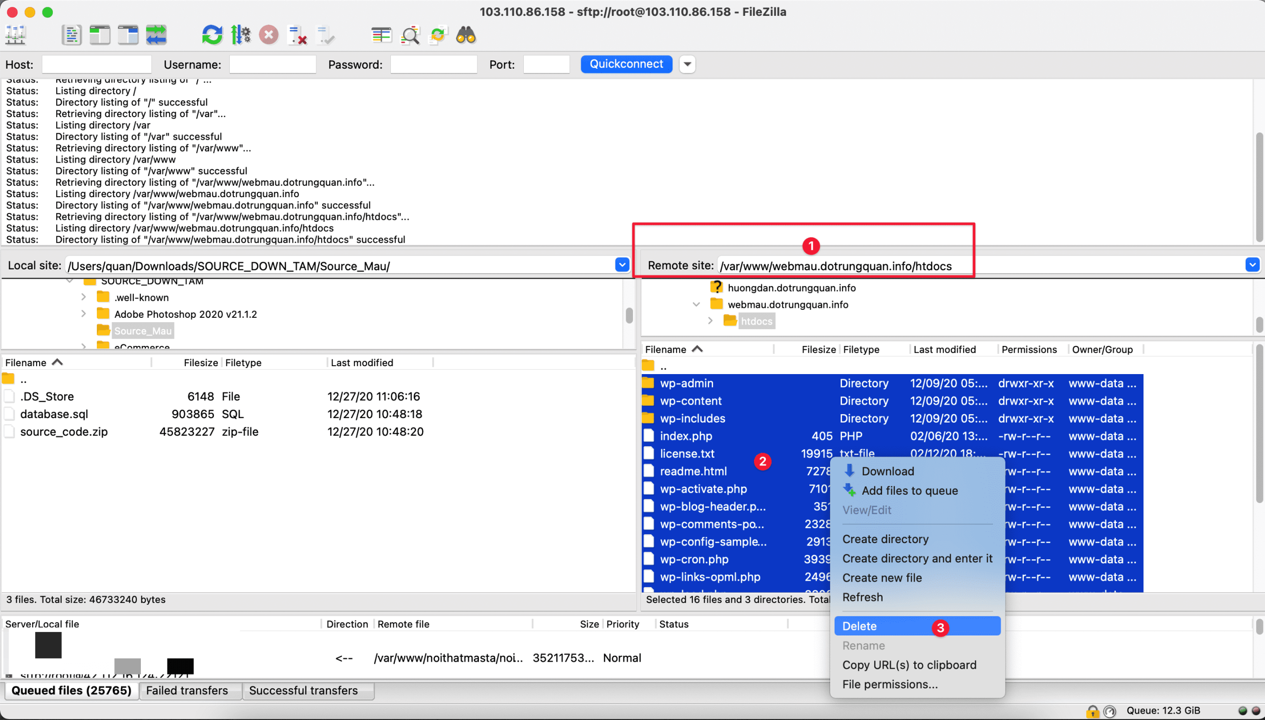 install the available source code to Webinoly