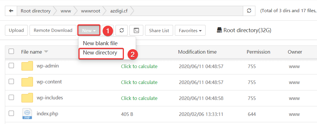 How to use File Manager on aaPanel