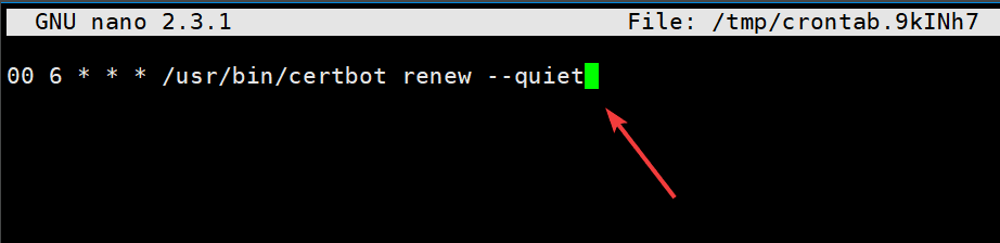 Install Let's Encrypt SSL with Certbot on Nginx
