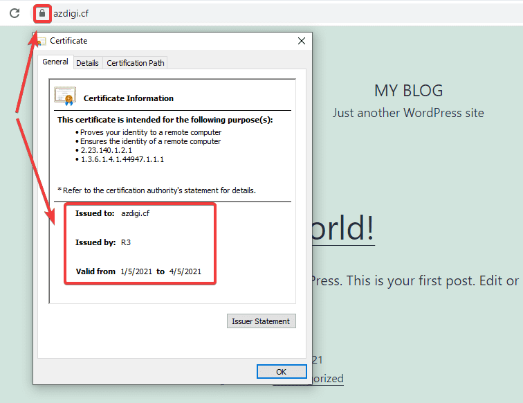 Install Let's Encrypt SSL on LarVPS