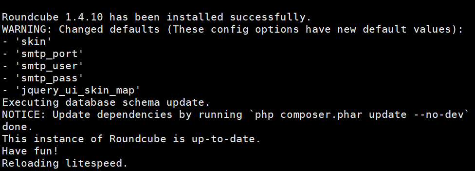 Enable One-Click Login for RoundCube feature on DirectAdmin