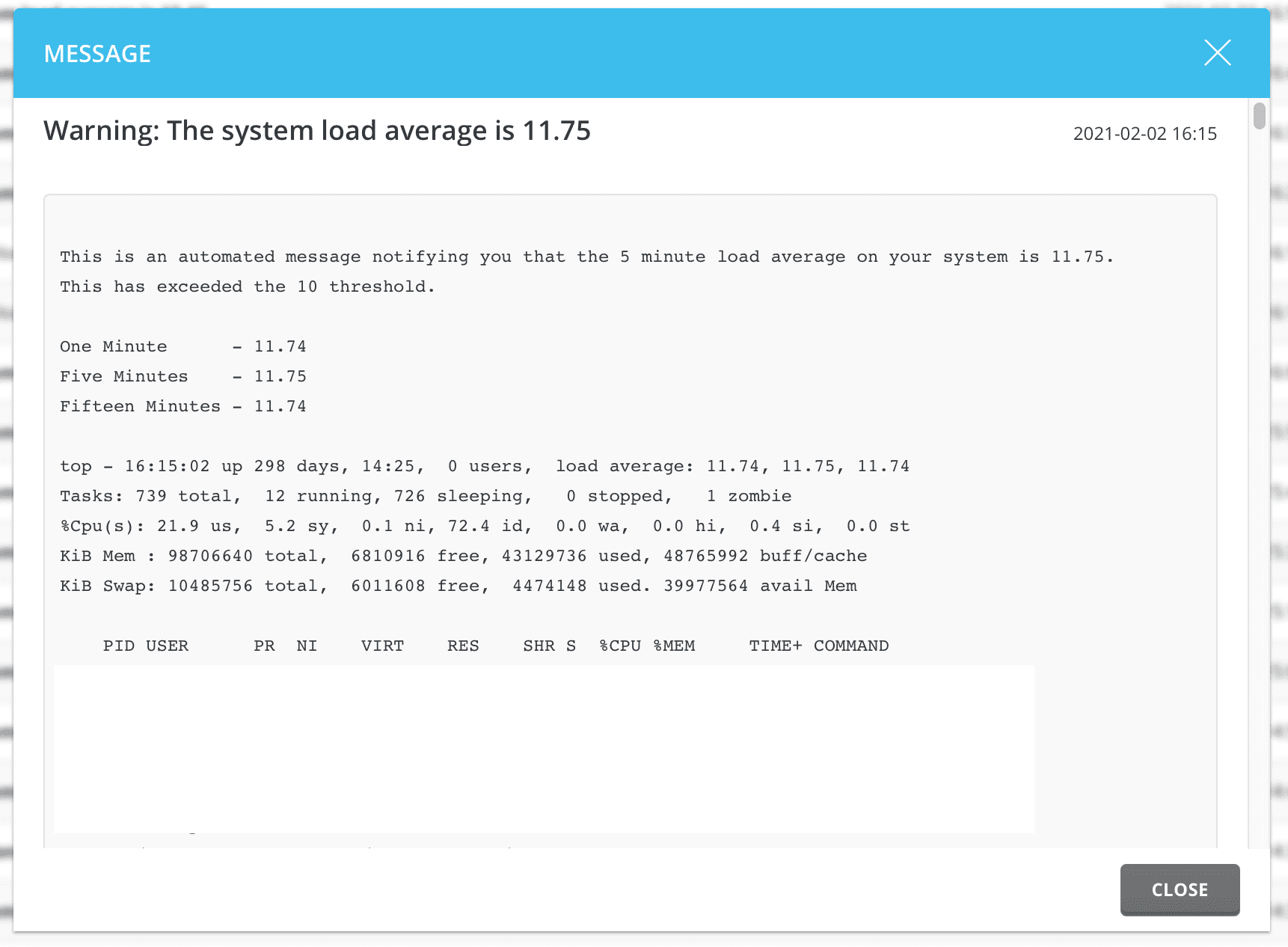 change-the-system-load-average-warning-on-directadmin