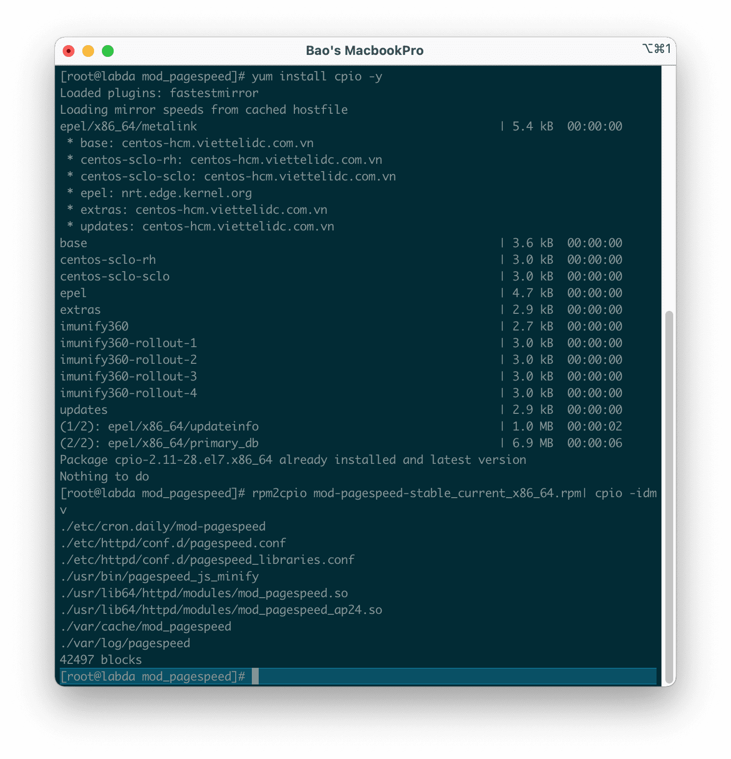 Cài đặt mod_pagespeed vào Apache directadmin