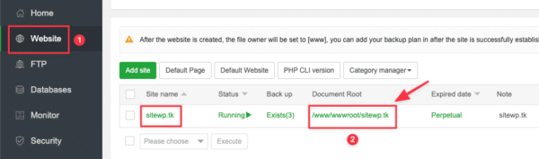 Hướng dẫn cấu hình Domain Alias trên aaPanel