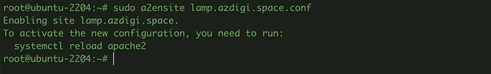 Add a new website to LAMP Stack on Ubuntu 22.04