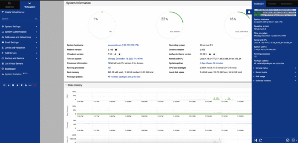 Giới Thiệu Virtualmin : Quản Lý Hosting Website Hiệu Quả