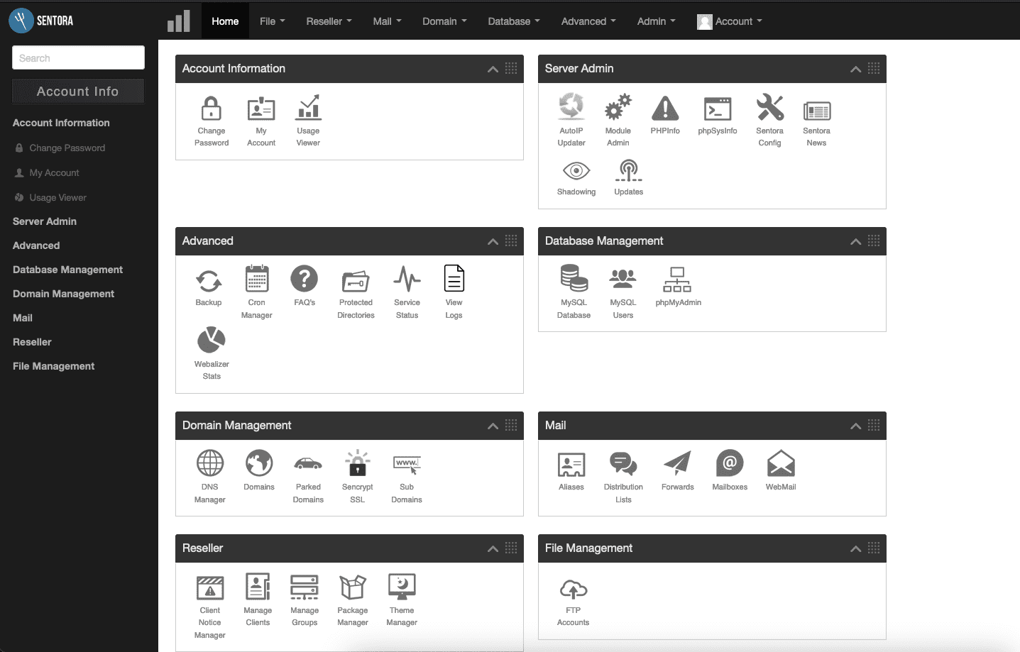 Giới Thiệu Sentora: Nền Tảng Quản Lý Máy Chủ Web Đa Nhiệm