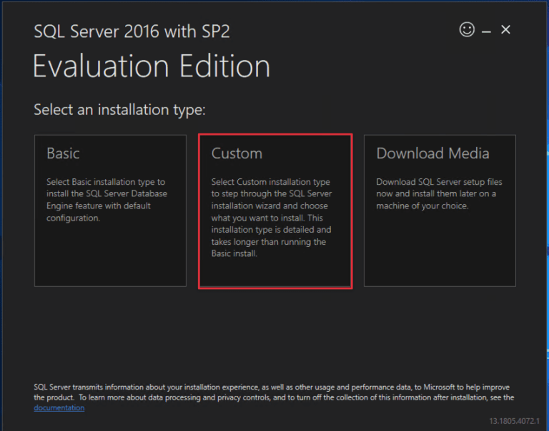 Hướng dẫn cài đặt SQL Server 2016 trên Windows Server 2016 - AZDIGI Blog