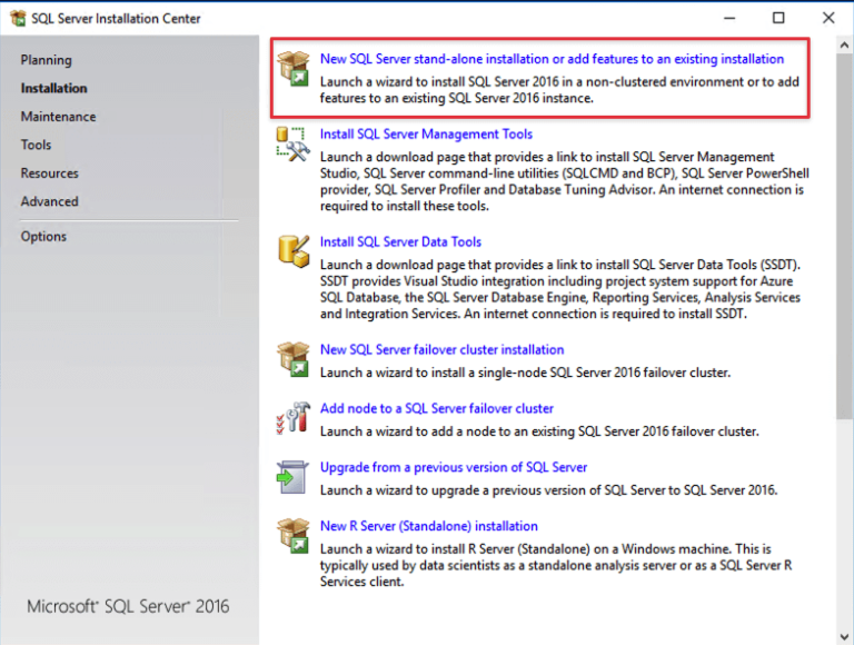 Hướng dẫn cài đặt SQL Server 2016 trên Windows Server 2016 - AZDIGI Blog
