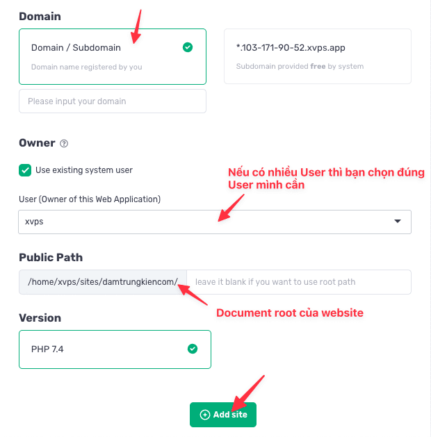 Hướng dẫn cài đặt WordPress lên XVPS