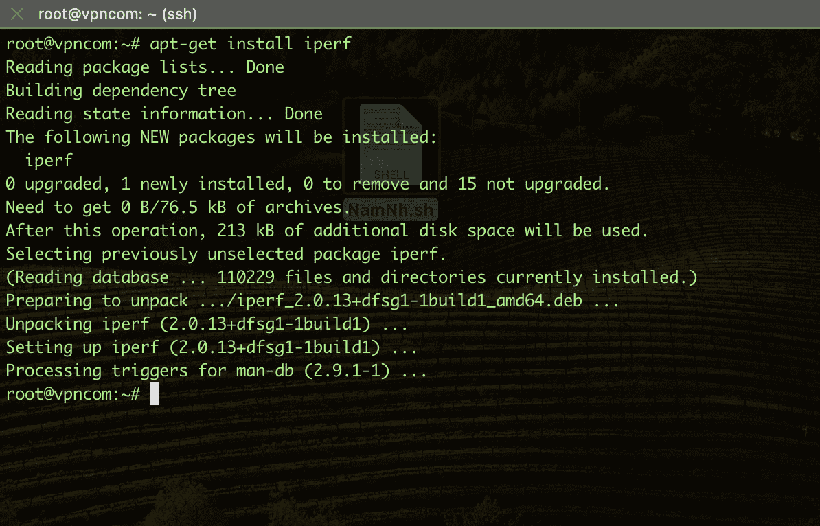 Kiểm tra băng thông trên Linux bằng Iperf