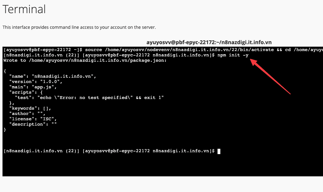 Hướng dẫn cài đặt n8n trên cPanel nhanh chóng và dễ dàng
