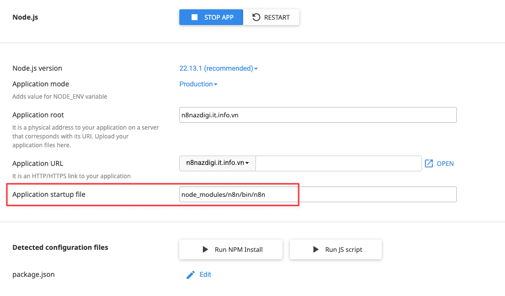 Hướng dẫn cài đặt n8n trên cPanel nhanh chóng và dễ dàng