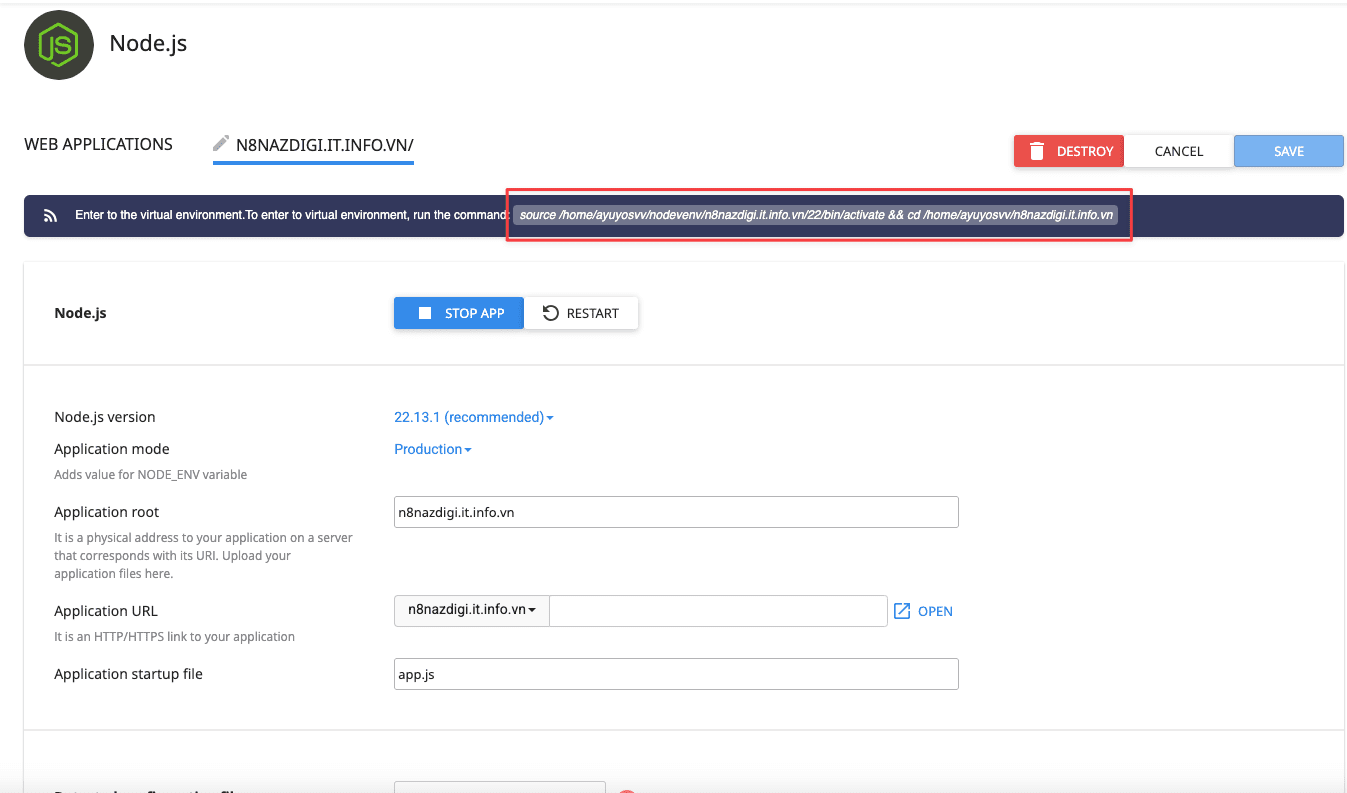 Hướng dẫn cài đặt n8n trên cPanel nhanh chóng và dễ dàng