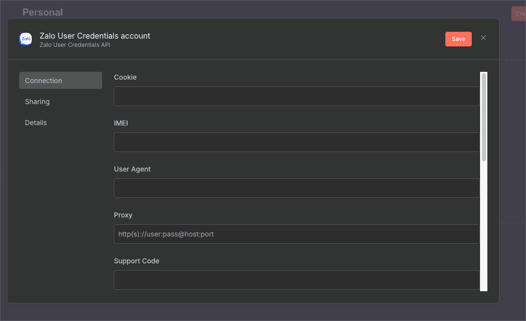 Hướng dẫn cài node zalo trên n8n