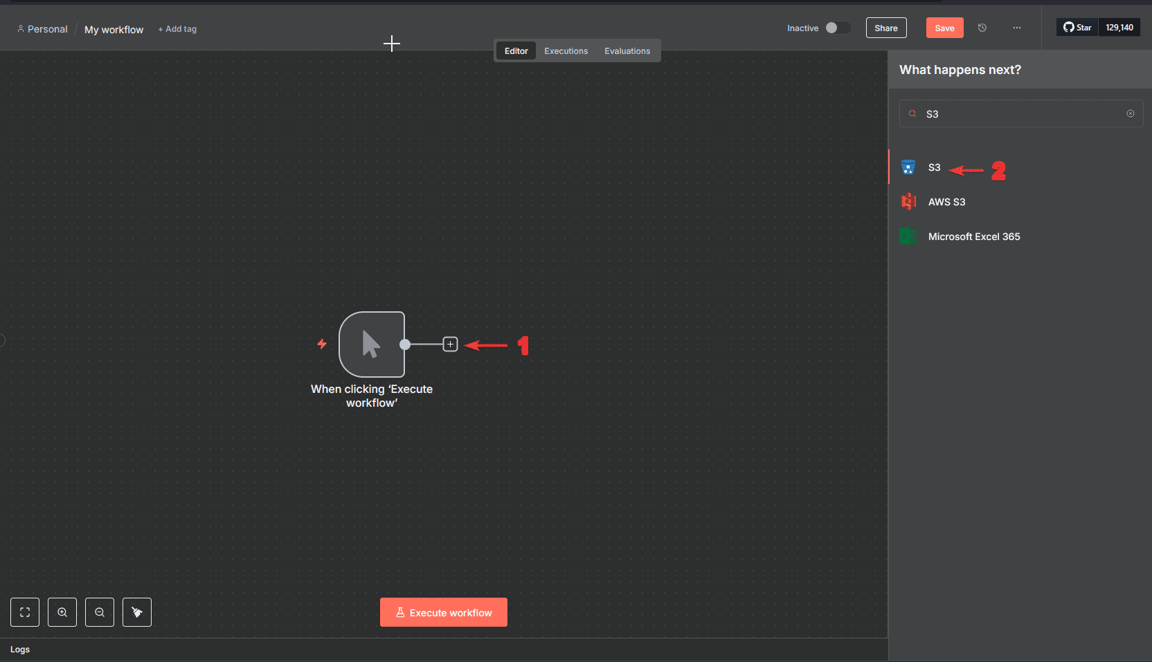 Hướng dẫn kết nối S3 với N8N