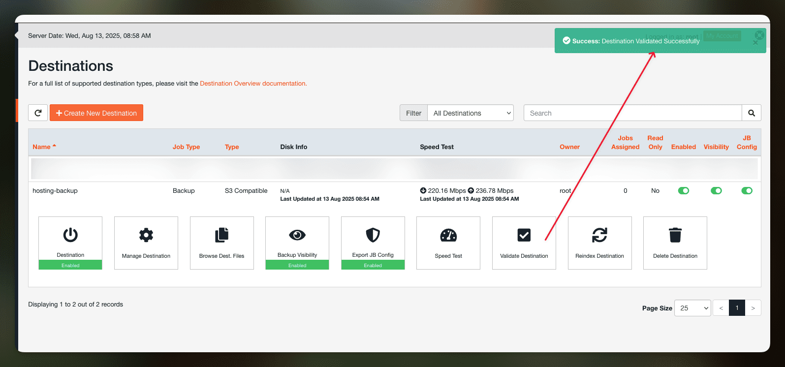 Hướng dẫn cấu hình Jetbackup lên S3