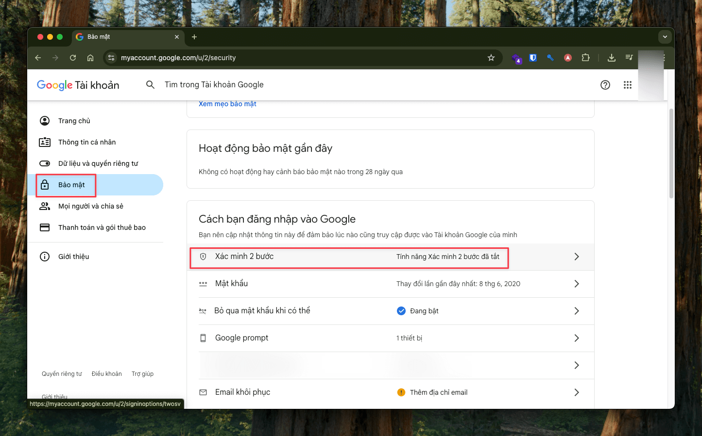 Hướng dẫn tạo Mật khẩu ứng dụng Gmail