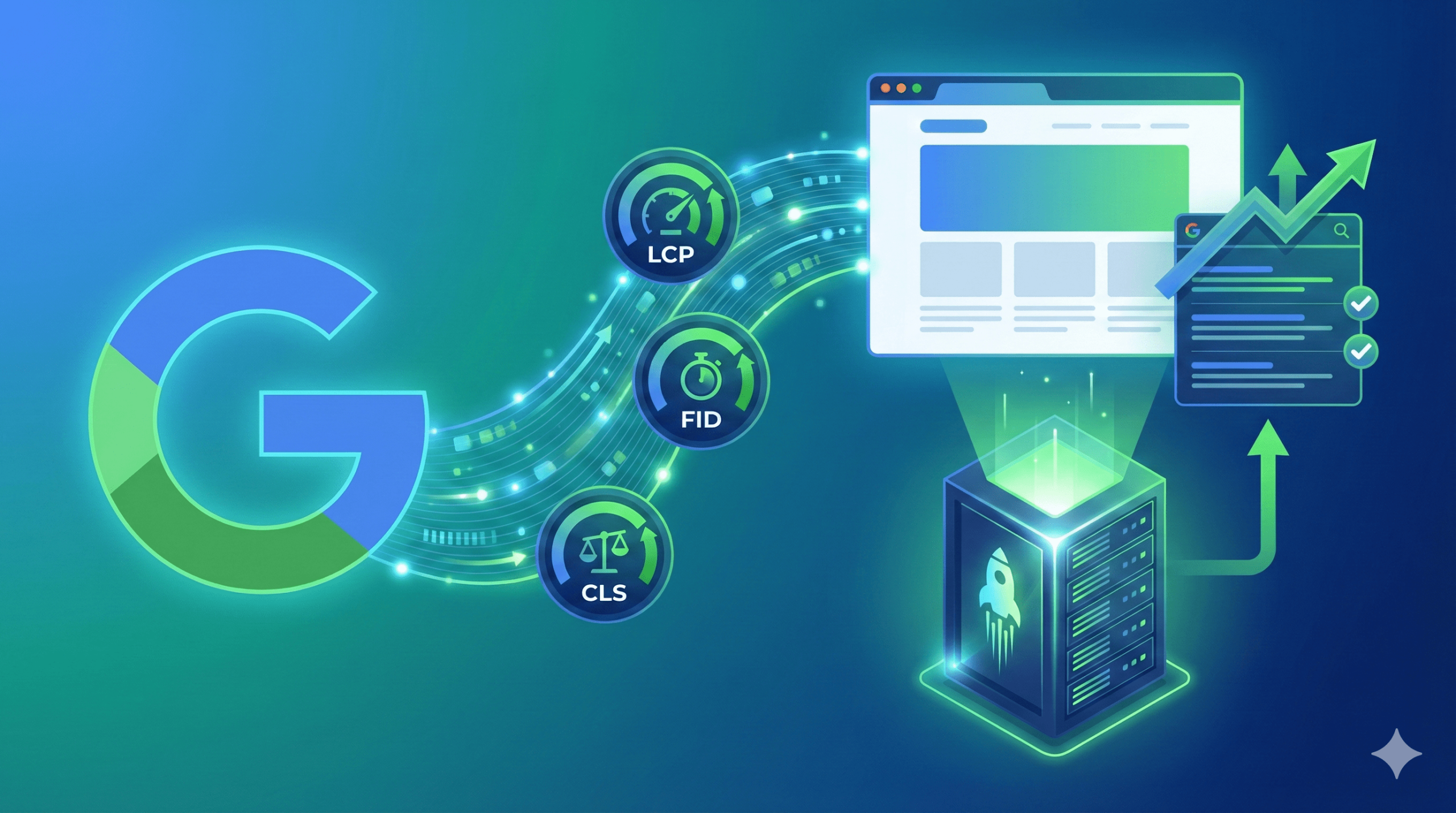 Hosting ảnh hưởng đến SEO thông qua các chỉ số tối ưu của website