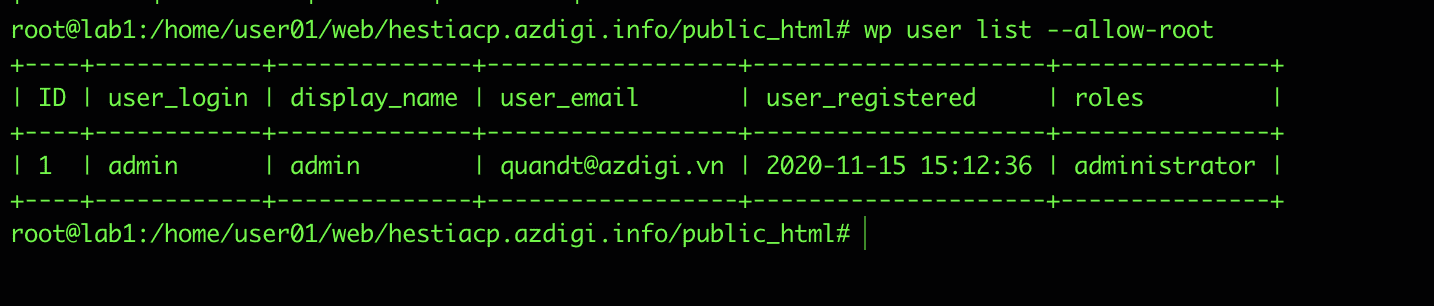 install WP CLI on HestiaCP