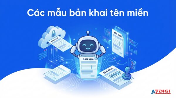 Các mẫu bản khai tên miền