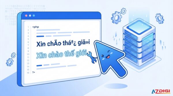 Khắc phục lỗi hiển thị code tiếng việt trên DirectAdmin