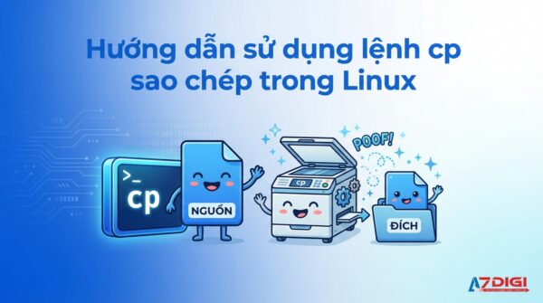 Hướng dẫn sử dụng lệnh cp sao chép trong Linux