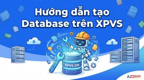 Hướng dẫn tạo Database trên XPVS