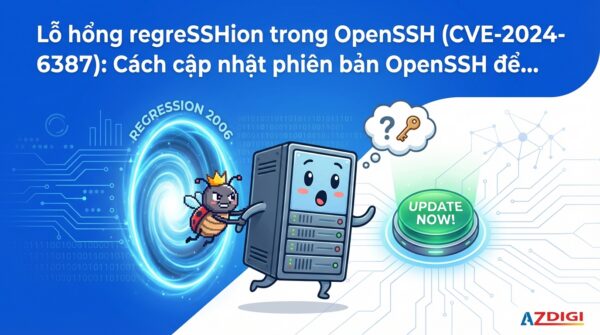 Lỗ hổng regreSSHion trong OpenSSH (CVE-2024-6387): Cách cập nhật phiên bản OpenSSH để bảo vệ máy chủ