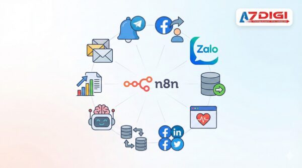 Top 10 ý tưởng workflow n8n cho doanh nghiệp Việt Nam
